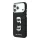 Karl Lagerfeld Pu Semi Wrap Saffiano K&Ch Heads tok, Apple iPhone 18 Pro Max - fekete