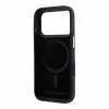 Karl Lagerfeld Pu Grained Semi Wrap K&Amp;Ch Heads MagSafe tok, Apple iPhone 18 Pro Max - Burgundy