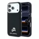 Karl Lagerfeld Pu Grained Semi Wrap K&Amp;Ch Heads MagSafe tok, Apple iPhone 18 Pro Max - fekete
