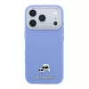 Karl Lagerfeld Pu Grained Semi Wrap K&Amp;Ch Heads MagSafe tok, Apple iPhone 18 Pro Max - kék