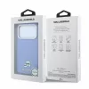 Karl Lagerfeld Pu Grained Semi Wrap K&Amp;Ch Heads MagSafe tok, Apple iPhone 18 Pro Max - kék