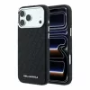 Karl Lagerfeld Pu Grained Allover Semi Wrap MagSafe tok, iPhone 18 Pro Max - fekete