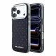 Karl Lagerfeld Iml Rhinestones Allover MagSafe tok, iPhone 18 Pro - fekete