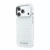Karl Lagerfeld Iml Rhinestones Allover MagSafe tok, iPhone 18 Pro - fehér