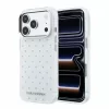 Karl Lagerfeld Iml Rhinestones Allover MagSafe tok, iPhone 18 Pro Max - fehér