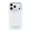 Karl Lagerfeld Iml Rhinestones Allover MagSafe tok, iPhone 18 Pro Max - fehér
