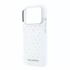 Karl Lagerfeld Iml Rhinestones Allover MagSafe tok, iPhone 18 Pro Max - fehér