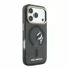 Karl Lagerfeld IML Choupette Peekaboo MagSafe tok, Apple iPhone 18 Pro Max - fekete