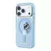 Karl Lagerfeld IML Choupette Peekaboo MagSafe tok, Apple iPhone 18 Pro - kék