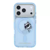 Karl Lagerfeld IML Choupette Peekaboo MagSafe tok, Apple iPhone 18 Pro - kék