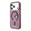 Karl Lagerfeld IML Choupette Peekaboo MagSafe tok, Apple iPhone 18 Pro - Burgundy