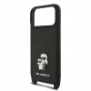 Karl Lagerfeld Saffiano Crossbody Popruh Karl And Choupette tok, iPhone 18 Pro Max - fekete