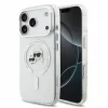 Karl Lagerfeld Iml K&Amp;Ch Heads Metal Frame MagSafe tok, iPhone 18 Pro - fehér