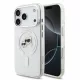Karl Lagerfeld Iml K&Amp;Ch Heads Metal Frame MagSafe tok, iPhone 18 Pro - fehér