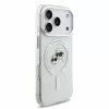 Karl Lagerfeld Iml K&Amp;Ch Heads Metal Frame MagSafe tok, iPhone 18 Pro - fehér