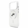 Karl Lagerfeld Iml K&Amp;Ch Heads Metal Frame MagSafe tok, iPhone 18 Pro - fehér