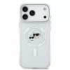 Karl Lagerfeld Iml K&Amp;Ch Heads Metal Frame MagSafe tok, iPhone 18 Pro Max - fehér