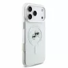 Karl Lagerfeld Iml K&Amp;Ch Heads Metal Frame MagSafe tok, iPhone 18 Pro Max - fehér
