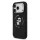 Karl Lagerfeld Liquid Silicone Karl And Choupette MagSafe tok, Apple iPhone 18 Pro - fekete