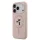 Karl Lagerfeld Liquid Silicone Karl And Choupette MagSafe tok, Apple iPhone 18 Pro - rózsaszín