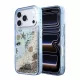 Karl Lagerfeld Liquid Glitter Beach tok, Apple iPhone 18 Pro Max - kék