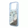 Karl Lagerfeld Liquid Glitter Beach tok, Apple iPhone 18 Pro Max - kék