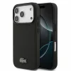 Lacoste PVC Iconic Petit Pique Metal Logo MagSafe tok, Apple iPhone 18 Pro - Black
