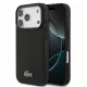 Lacoste PVC Iconic Petit Pique Metal Logo MagSafe tok, Apple iPhone 18 Pro - Black