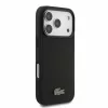Lacoste PVC Iconic Petit Pique Metal Logo MagSafe tok, Apple iPhone 18 Pro - Black