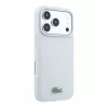 Lacoste PVC Iconic Petit Pique Metal Logo MagSafe tok, Apple iPhone 18 Pro - szürke