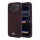 Lacoste PVC Iconic Petit Pique Metal Logo MagSafe tok, Apple iPhone 18 Pro Max - Burgundy
