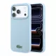 Lacoste PVC Iconic Petit Pique Metal Logo MagSafe tok, Apple iPhone 18 Pro - kék