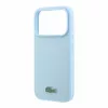 Lacoste PVC Iconic Petit Pique Metal Logo MagSafe tok, Apple iPhone 18 Pro - kék
