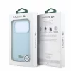 Lacoste PVC Iconic Petit Pique Metal Logo MagSafe tok, Apple iPhone 18 Pro - kék