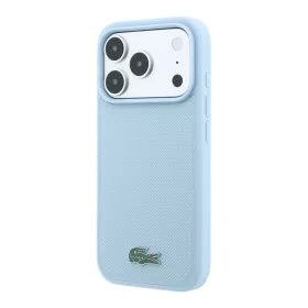   Lacoste PVC Iconic Petit Pique Metal Logo MagSafe tok, Apple iPhone 18 Pro Max - kék