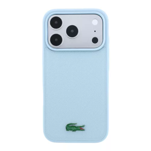 Lacoste PVC Iconic Petit Pique Metal Logo MagSafe tok, Apple iPhone 18 Pro Max - kék