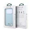 Lacoste PVC Iconic Petit Pique Metal Logo MagSafe tok, Apple iPhone 18 Pro Max - kék