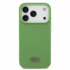Lacoste PVC Iconic Petit Pique Metal Logo MagSafe tok, Apple iPhone 18 Pro - Estragon