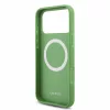Lacoste PVC Iconic Petit Pique Metal Logo MagSafe tok, Apple iPhone 18 Pro Max - Estragon