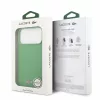 Lacoste PVC Iconic Petit Pique Metal Logo MagSafe tok, Apple iPhone 18 Pro Max - Estragon
