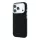 Lacoste PVC Petit Pique Semi Wrap Embossed MagSafe tok, Apple iPhone 18 Pro - fekete