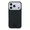 Lacoste PVC Petit Pique Semi Wrap Embossed MagSafe tok, Apple iPhone 18 Pro - fekete