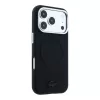 Lacoste PVC Petit Pique Semi Wrap Embossed MagSafe tok, Apple iPhone 18 Pro - fekete