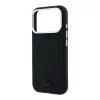 Lacoste PVC Petit Pique Semi Wrap Embossed MagSafe tok, Apple iPhone 18 Pro - fekete