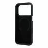 Lacoste PVC Petit Pique Semi Wrap Embossed MagSafe tok, Apple iPhone 18 Pro Max - Black