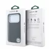 Lacoste PVC Petit Pique Semi Wrap Embossed MagSafe tok, Apple iPhone 18 Pro Max - Black