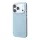 Lacoste PVC Petit Pique Semi Wrap Embossed MagSafe tok, Apple iPhone 18 Pro - kék