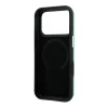 Lacoste PVC Petit Pique Semi Wrap Embossed MagSafe tok, Apple iPhone 18 Pro - Estragon
