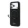 Lacoste PVC Petit Pique Semi Wrap Ring Stand MagSafe tok, Apple iPhone 18 Pro - fekete