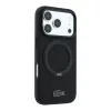 Lacoste PVC Petit Pique Semi Wrap Ring Stand MagSafe tok, Apple iPhone 18 Pro Max - fekete